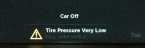 Tire Pressure Very Low