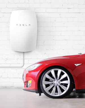 Powerwall in Relationship with a Model S